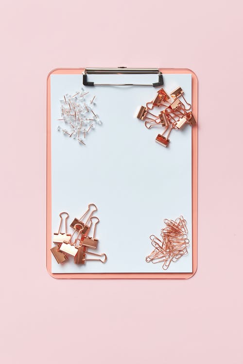 有关Flatlay, 垂直拍摄, 写字夹板的免费素材图片