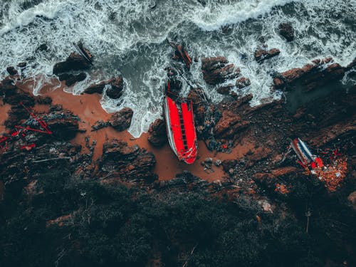 有关坠毁, 岩石, 户外的免费素材图片