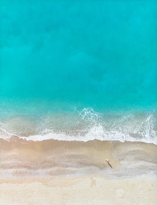 有关俯视图, 土耳其蓝, 垂直拍摄的免费素材图片