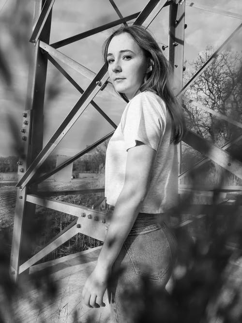 有关人, 单色, 垂直拍摄的免费素材图片