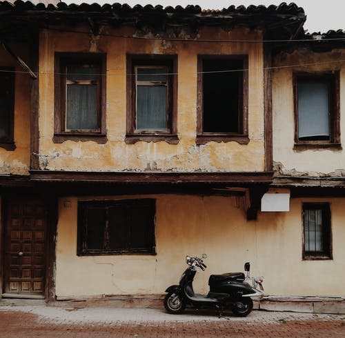 有关停, 外观, 小型摩托车的免费素材图片