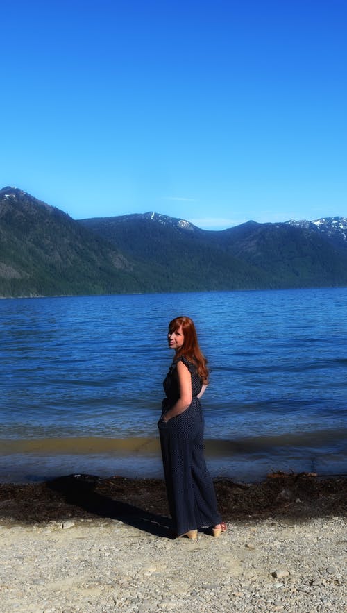 有关克莱湖, 紅髮, 蓝色的湖泊的免费素材图片