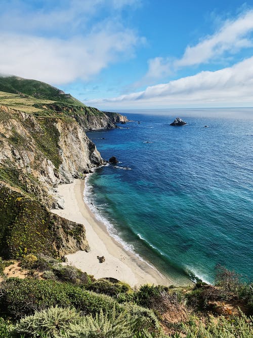 有关天性, 山, 岛的免费素材图片
