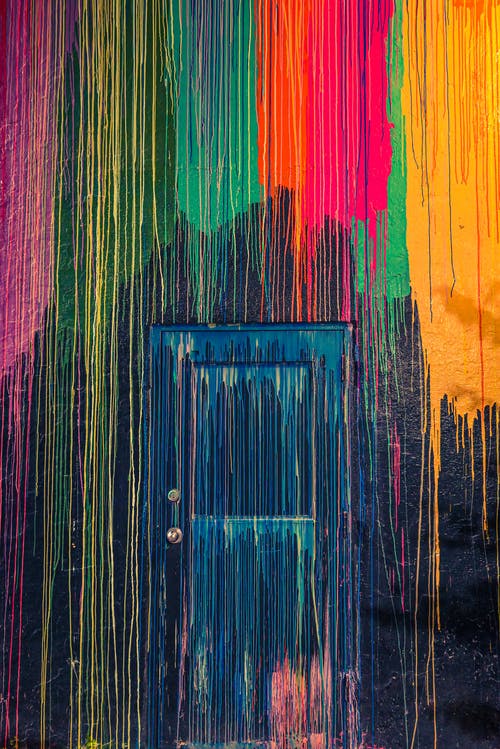 有关充满活力, 创作的, 扎染背景的免费素材图片