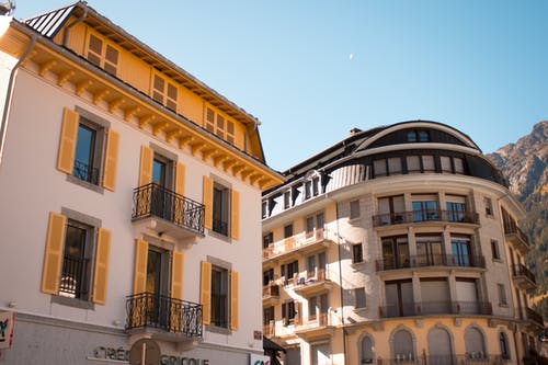 有关低角度, 公寓, 勃朗峰的免费素材图片