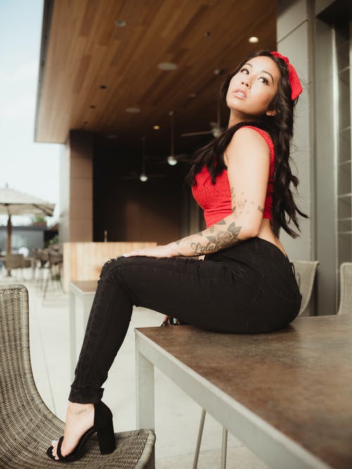 有关人, 垂直拍摄, 女人的免费素材图片