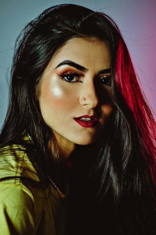 有关化妆, 垂直拍摄, 模特儿的免费素材图片