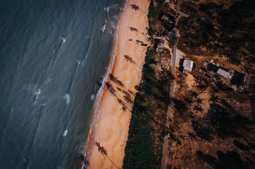有关水, 海岸线, 海滩的免费素材图片