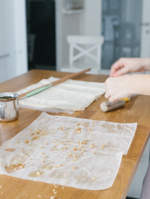 有关千叶面团, 土耳其美食, 垂直拍摄的免费素材图片