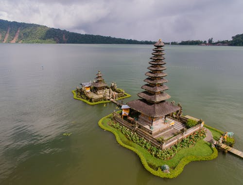 有关pura ulun danu bratan, 印尼, 寺廟的免费素材图片
