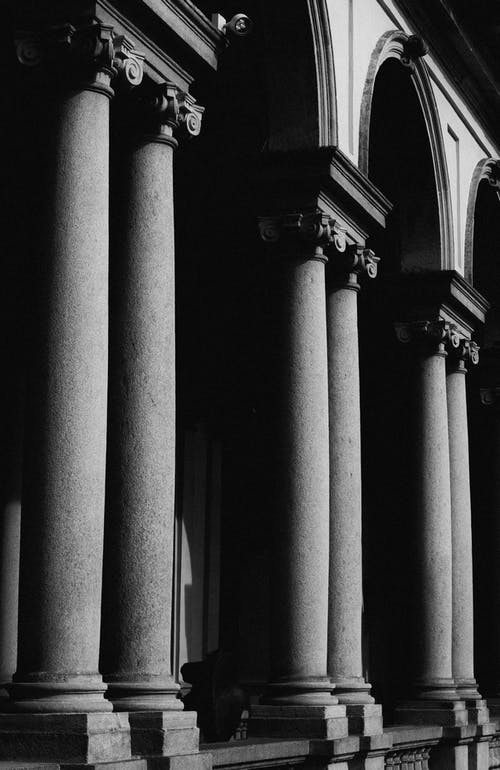 有关垂直拍摄, 支柱, 混凝土结构的免费素材图片