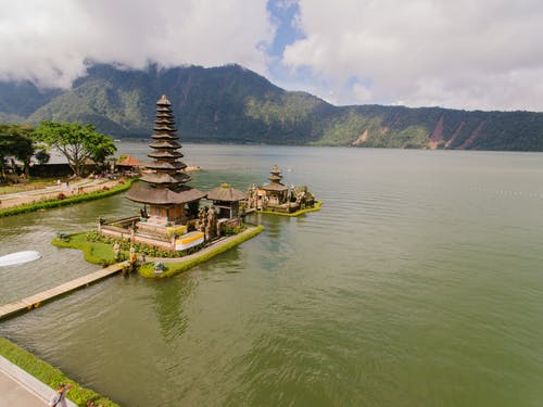 有关pura ulun danu bratan, 印尼, 寺廟的免费素材图片