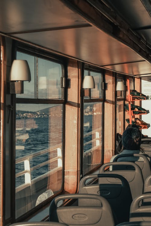 有关乘船渡轮, 垂直拍摄, 玻璃窗的免费素材图片