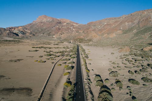 有关山, 沙漠, 無人機攝影的免费素材图片
