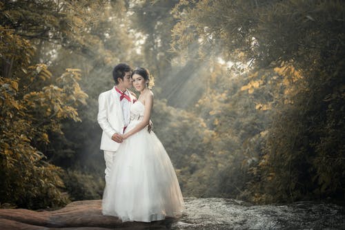 有关姻缘, 婚纱摄影, 爱的免费素材图片