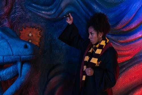 有关围巾, 学生, 巫师的免费素材图片