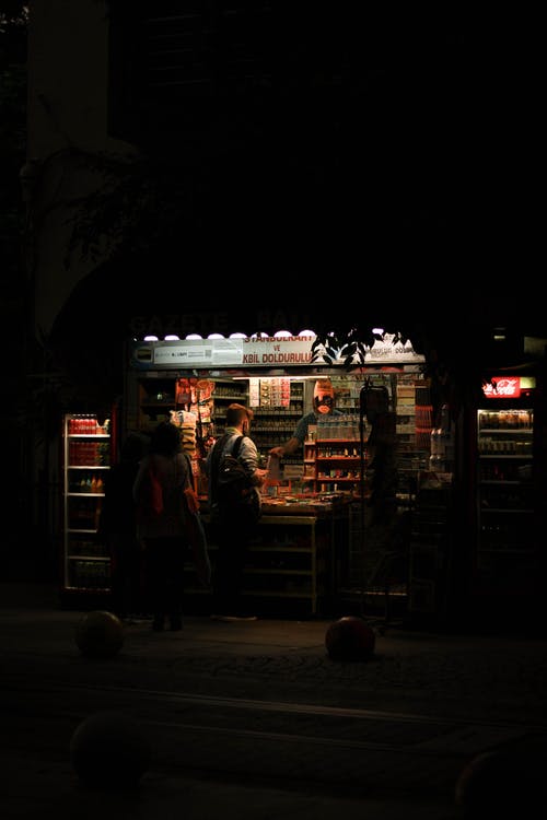 有关便利店, 商店, 垂直拍摄的免费素材图片