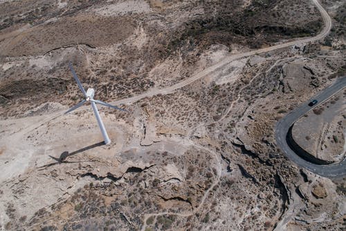 有关俯视图, 沙漠, 空中拍摄的免费素材图片