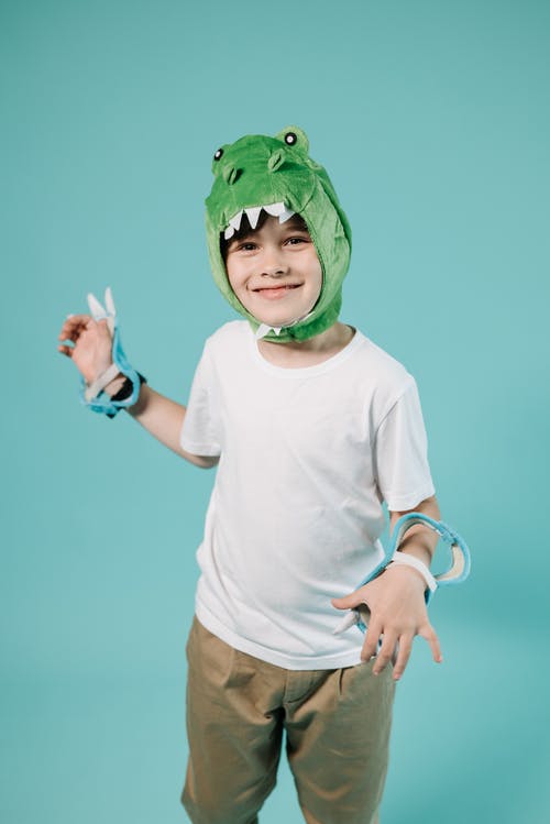 有关儿童, 动物服装, 垂直拍摄的免费素材图片