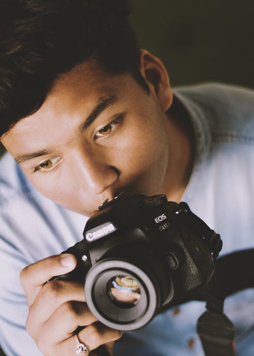 有关佳能, 品牌, 垂直拍摄的免费素材图片