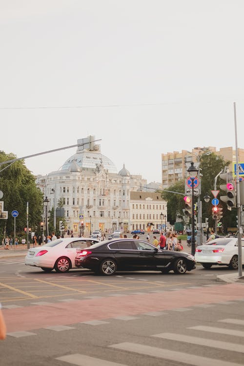 有关交通, 垂直拍摄, 城市的免费素材图片