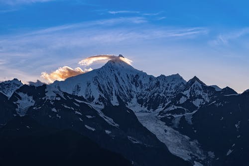 有关冬季, 冰雪覆盖的山脉, 天性的免费素材图片