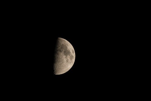 有关半月, 天文学, 天文摄影的免费素材图片