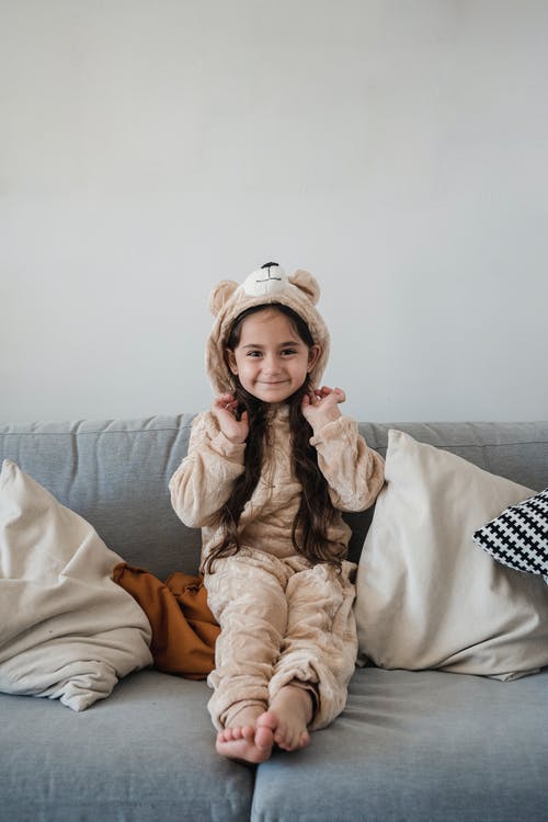 有关儿童, 全景, 动物服装的免费素材图片