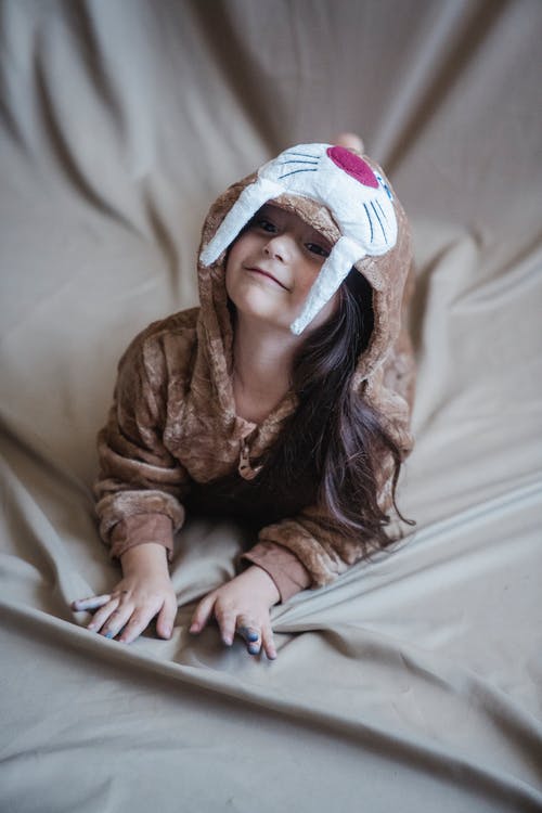 有关儿童, 动物服装, 可爱的免费素材图片