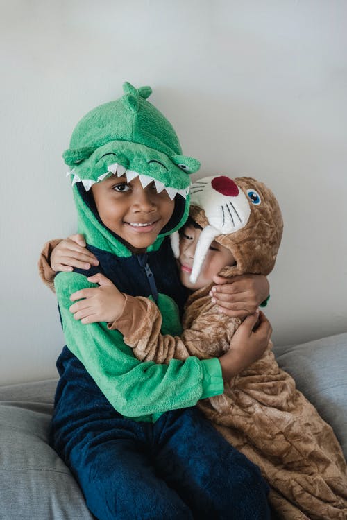 有关一起, 可爱, 坐的免费素材图片