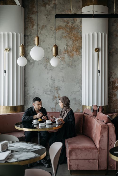 有关一对, 传统服饰, 早餐的免费素材图片