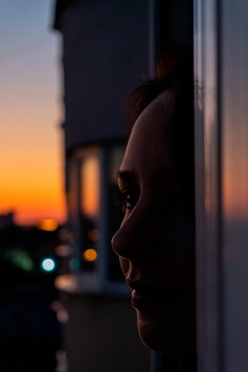 有关剪影, 喜怒无常, 垂直拍摄的免费素材图片