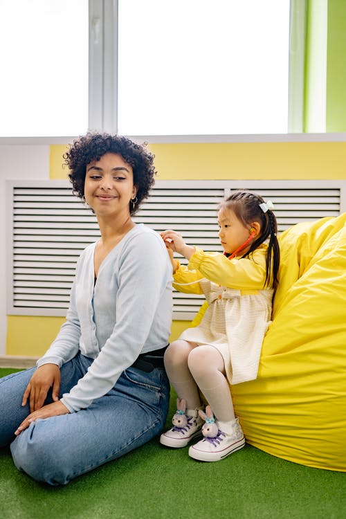 有关一起, 儿童, 女人的免费素材图片