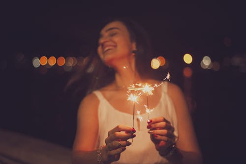 有关光, 夜生活, 女人的免费素材图片