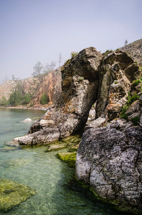 有关垂直拍摄, 天性, 岩层的免费素材图片
