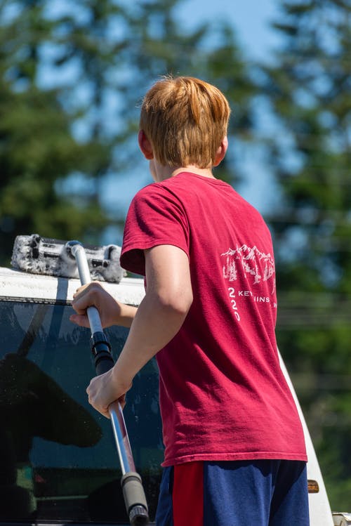 有关垂直拍摄, 年轻, 後视图的免费素材图片