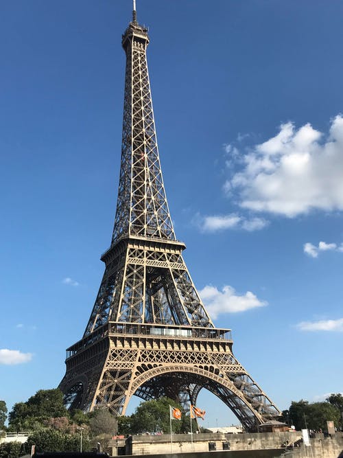 有关垂直拍摄, 巴黎, 旅游目的地的免费素材图片