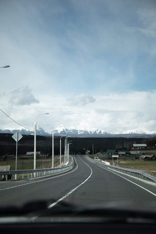有关垂直拍摄, 沥青, 灰色混凝土的免费素材图片