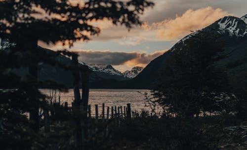 有关剪影, 天性, 山的免费素材图片