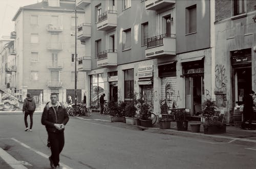 有关商店, 单色, 壁画的免费素材图片