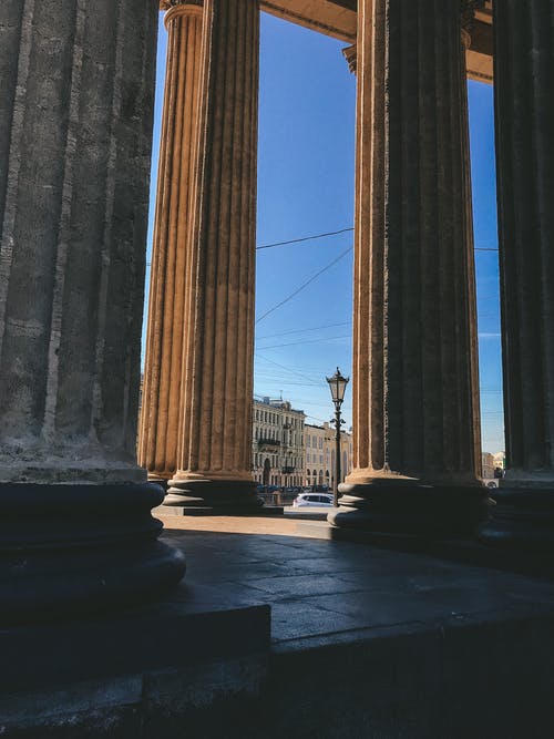 有关列, 垂直拍摄, 支柱的免费素材图片