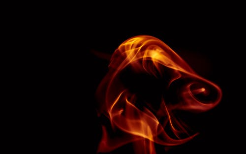 有关大火, 漆黑, 火的免费素材图片