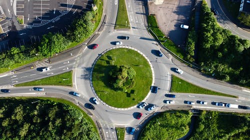 有关交通系统, 俯视图, 汽车的免费素材图片