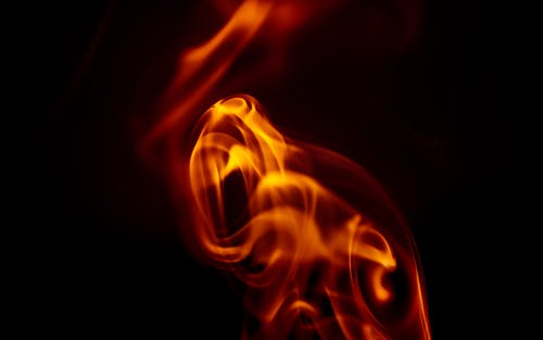 有关大火, 漆黑, 火的免费素材图片