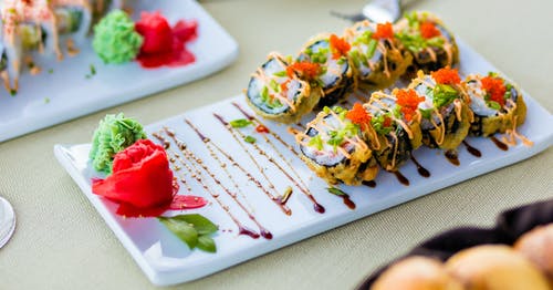 有关亚洲美食, 可口的, 寿司的免费素材图片