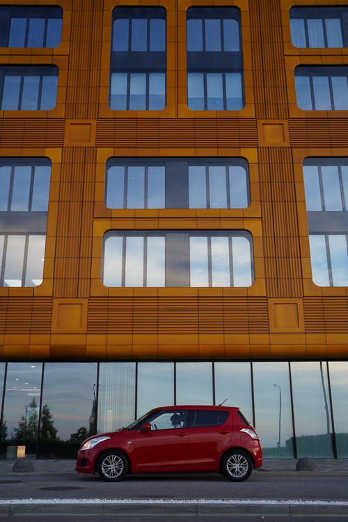 有关停, 垂直拍摄, 建筑物正面的免费素材图片