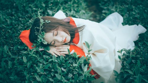 有关午睡, 女人, 女性的免费素材图片