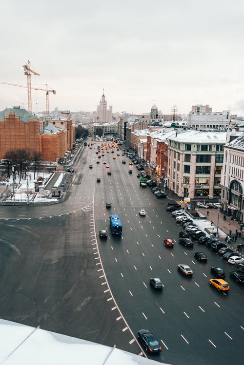 有关交通, 交通系统, 垂直拍摄的免费素材图片