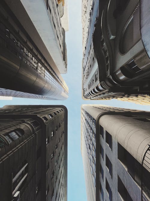 有关低角度拍摄, 垂直拍摄, 城市的免费素材图片