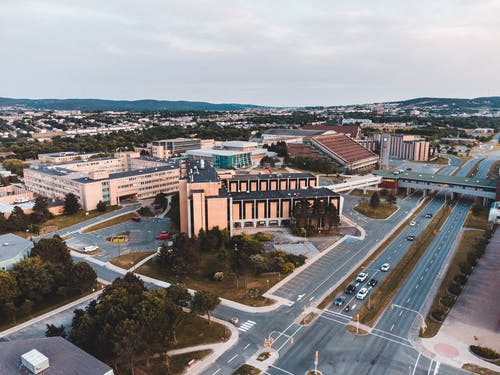 有关市中心, 建築, 無人機攝影的免费素材图片